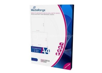 MEDIARANGE - MRINK120 Kit 50 Inserti CD Fronte/Retro Opachi per Custodie 10.4mm MEDIARANGE - MRINK120 Kit 50 Inserti CD Fronte/Retro Opachi per Custodie 10.4mm