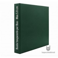 MUSIC MAT - 10 Buste Trasparenti Adesive per Box Vinili Spessore Max 5.0 cm
