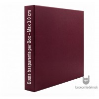 MUSIC MAT - 10 Buste Trasparenti Adesive per Box Vinili Spessore Max 3 cm 