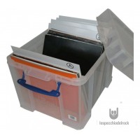 Contenitore 100 LP Really Useful Box XL • Coperchio Standard • Antiurto e Impilabile Contenitore 100 LP Really Useful Box XL • Coperchio Standard • Antiurto e Impilabile