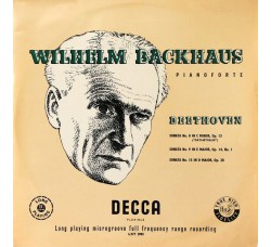 Wilhelm Backhaus - Beethoven / Vinile, LP / Uscita: 1954