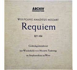 Wolfgang Amadeus Mozart – Requiem KV 626 - 2 x Vinile, LP 