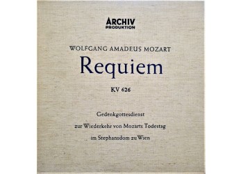 Wolfgang Amadeus Mozart – Requiem KV 626 - 2 x Vinile, LP 