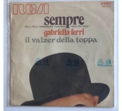 Gabriella Ferri ‎– Sempre -  Vinyl, 7" Versione  Promo - 45 RPM Raro