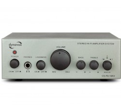 DYNAVOX,  CS-PA1 MK II Mini amplificatore stereo per bassi e alti, jack da 6,3 mm, Cod.207741