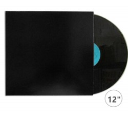 Copertine per LP /12" Colore Nero senza FORO Conf.10 pezzi. cod.60096