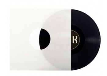 Buste interne MUSIC MAT Quadrate SFODERATE LP 12" colore BIANCO carta 90 g/m² (25.pz) Cod.60014