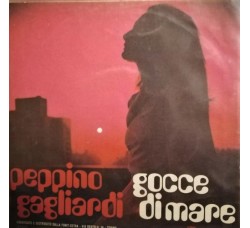 Peppino Gagliardi - Gocce di mare  - Solo copertina (7") 