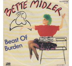 Bette Midler ‎– Beast Of Burden -  45 RPM