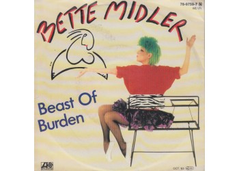 Bette Midler ‎– Beast Of Burden -  45 RPM
