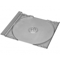 TRAY CD / per jewel case 10.4 mm / colore trasparente / 1 CD / cod.60254