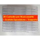 MM - Custodie 30 (TRENTA) per Musicassette inclusa scatola di archiviazione  