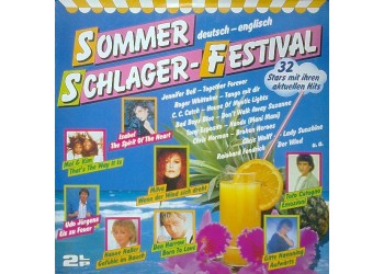 Sommer Schlager Festival Artisti Vari 2 x Vinile, LP, Toto Cutugno - Compilation- Uscita 1988