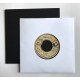 MUSIC MAT - Abbinamento (10) Copertine  Nere + (10)  Inner carta standard  per dischi 7" pollici 