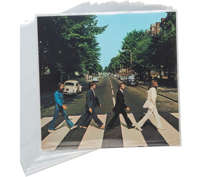 Buste esterne / Plastic sleeve per copertine dischi vinili LP / 12  Gatefold / PP 80mµ / 10 pz