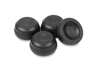 DYNAVOX 208050 - Ammortizzatore Antivibranti in 4 pezzi (black)  