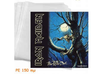 MUSIC MAT - Buste ESTERNE per vinile, LP/DLP, PE antistatico 150 mµ (25.pz)