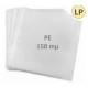 MUSIC MAT - Buste ESTERNE per vinile, LP/DLP, PE antistatico 150 mµ (25.pz)
