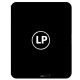 MUSIC MAT - Divisori per LP modello F0081 colore NERO (Set 5 Pezzi) 