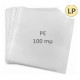 MUSIC MAT - Buste ESTERNE per vinile, LP/DLP, PE antistatico 100 mµ (confezione 50.pz)
