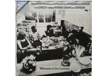 Traffic – Welcome To The Canteen, Vinyl, LP, Album, Reissue, Stampa 1988 