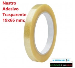 AV_BOX - Nastro adesivo trasparente Dim.19x 66 mm (1pz) 