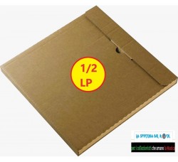 AV_BOX - Scatola di cartone KRAFT per spedire ( 1/2 LP/12") dischi in vinile