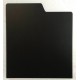 MUSIC MAT - Divisori per LP modello F8156 colore NERO (Set 5 Pezzi)