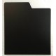 MUSIC MAT - Divisore (F8156) per dischi vinili 12" / LP / 33 Giri (color black) 