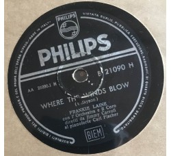 Frankie Laine – Where The Winds Blow / Te Amo, Shellac, 10", 78 RPM, Anno1953