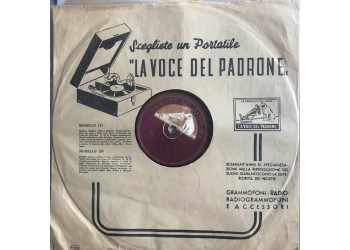 Sergio Bruni, Il mare, Incandescete, 10", 78 RPM Anno 1960