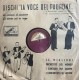 Sergio Bruni, Il mare, Incandescete, 10", 78 RPM Anno 1960