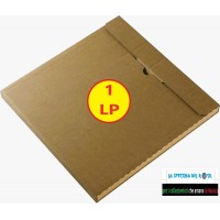 SCATOLA DI CARTONE PER SPEDIRE 1 (UNO) DISCO LP/12" Cod.60519