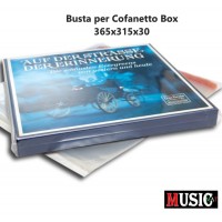Buste esterne MUSIC MAT Cofanetto 365x315x30mm PPL 70 mµ Cod.1022C  