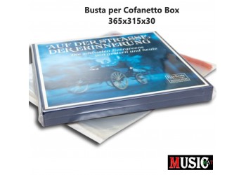 Buste esterne MUSIC MAT Cofanetto 365x315x30mm PPL 70 mµ Cod.1022C  