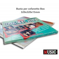 Buste esterne MUSIC MAT Cofanetto 320x320x15mm PPL 50 mµ Cod.1022A