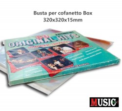 Buste esterne MUSIC MAT Cofanetto 320x320x15mm PPL 50 mµ Cod.1022A