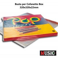 Buste esterne MUSIC MAT Cofanetto 343x315x20mm PPL 70 mµ  Cod.1022B 