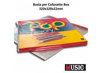 Buste esterne MUSIC MAT Cofanetto 343x315x20mm PPL 70 mµ  Cod.1022B 