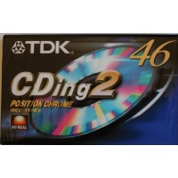 Musicassetta TDK Vergine , AudioCassette Position Chrome  - Min 46