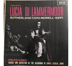 Lucia Lammermoor Highlights - Artisti vari - Vinile, LP, Stereo - Uscita: 1961