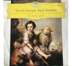 Bach - David Oistrach, Hans Pischner ‎– David Oistrach: Bach-Sonaten - Vinyl, LP, Mono - Uscita: 1961