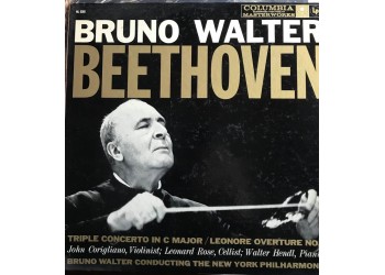 Ludwig van Beethoven -Triple Concerto In C Major / Leonore Overture No. 3 - Vinile, LP, Mono - Uscita: 1959