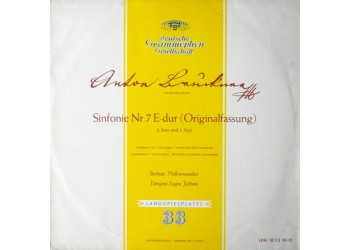 Anton Bruckner ‧ Berliner Philharmoniker ‧ Eugen Jochum – Sinfonie Nr. 7 - Uscita: Set 1960