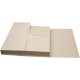 AV_BOX - Scatola di cartone Kraft altezza variabile per spedire (1/12) dischi vinile 12" LP 33 giri