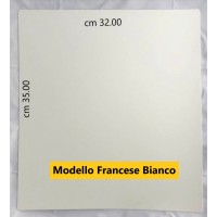 Separatore Modello Francese colore BIANCO per dischi Vinili (12" LP) Cod.S2020