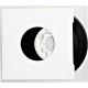 MUSIC MAT - Buste Inner in Carta Patinata Bianca per Dischi 45 Giri 7" (50 pz) 