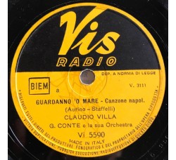 Claudio Villa, Guardanno 'o mare, Piccerella  10", 78 RPM