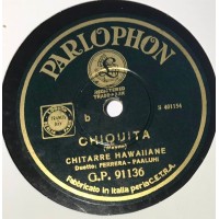 Ferera - Paaluhi,  Chitarre Hawaiiane, La paloma, Chiquita / 10", 78 RPM 