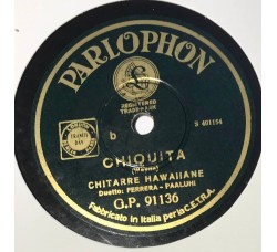 Ferera - Paaluhi,  Chitarre Hawaiiane, La paloma, Chiquita / 10", 78 RPM 